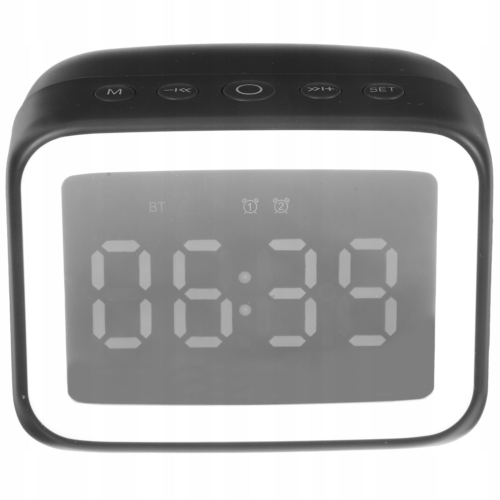 BUDZIK NA SZAFKĘ NOCNĄ Z GŁOŚNIKIEM BLUETOOTH I CICHĄ PRACĄ Model other