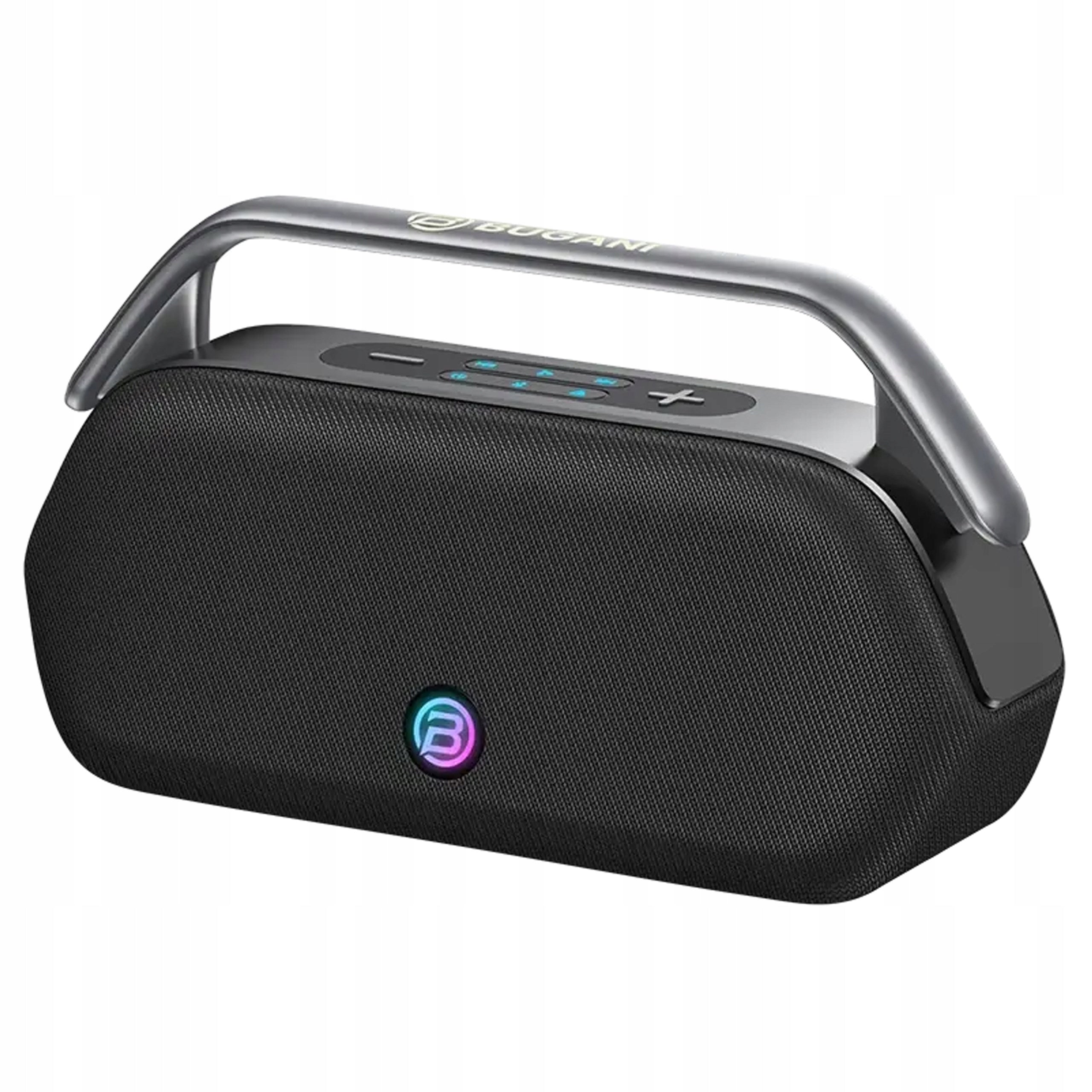 BUGANI BOOST MAX PORTABLE WIRELESS BLUETOOTH SPEAKER 5.3 240W BLACK Manufacturer code BUGANI-BOOSTMAX-BK