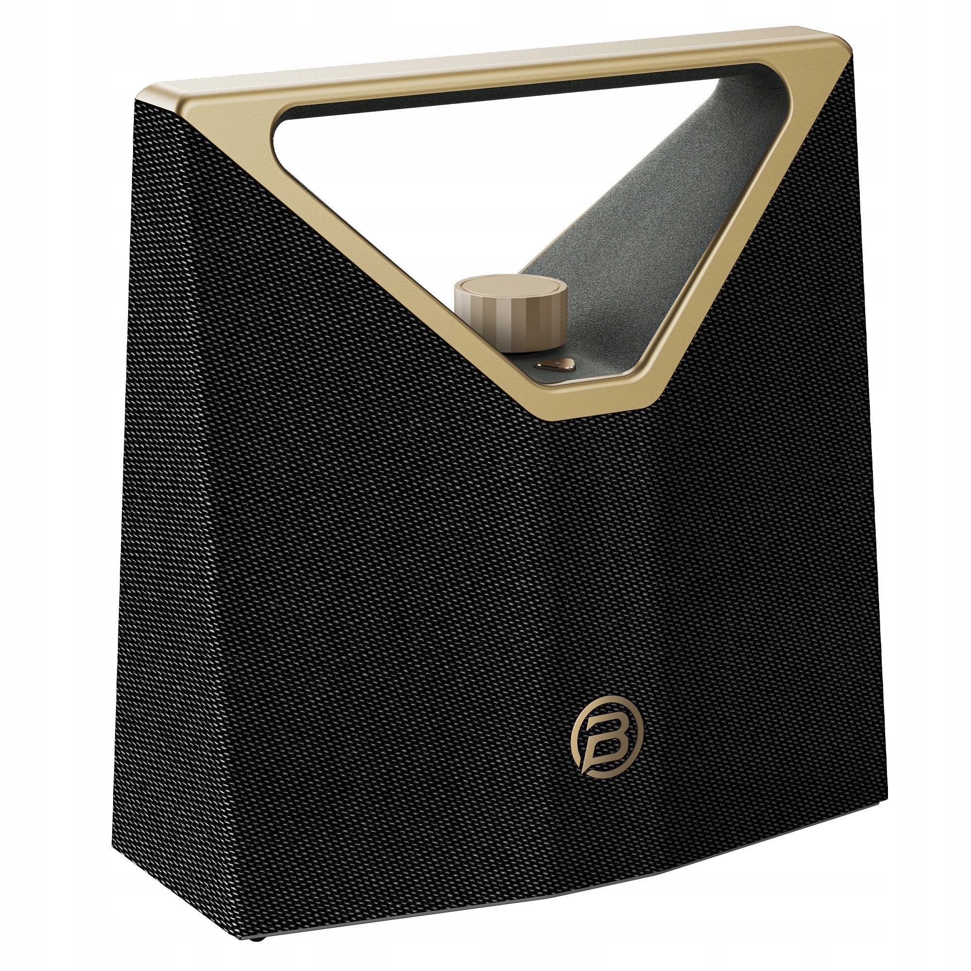 BUGANI Brief Plus black+gold Portable Bluetooth Speaker Excellent Sound Manufacturer code Brief_Plus_gold