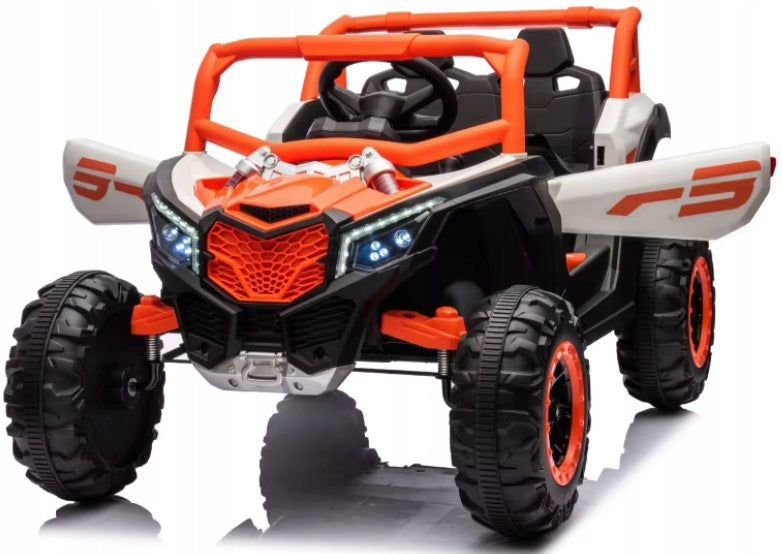 BUGGY RS Jeep 4x4 battery car 4-engines Pilot Soft Wheels Eva Leather