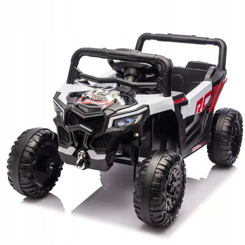 BUGGY UTV QUAD Joy4kids 4X45 WAT for battery LED-y Remote control couch leather