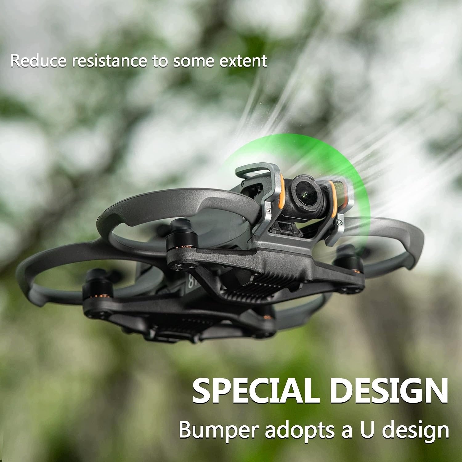 BUMPER GUARD FOR AVATA 2 FPV GIMBAL ALUMINUM IMPACT RESISTANT