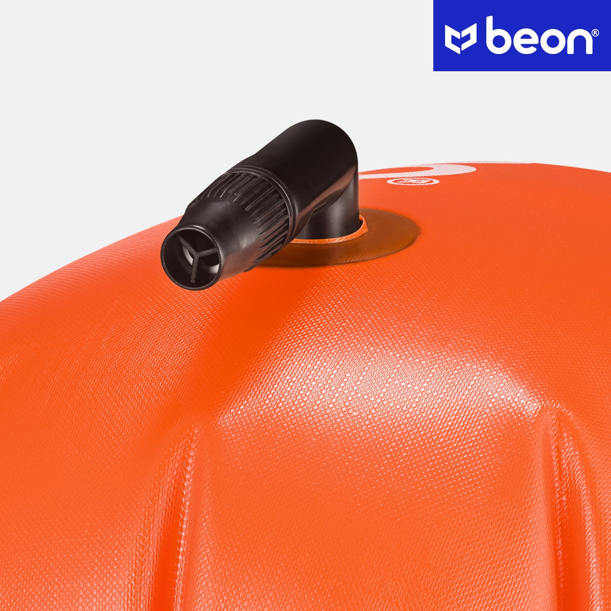 BUOY FOR SWIMMING SAFETY BUOY TRIATHLON INFLATABLE FOR SWIMMING BEON Model Lite Orange