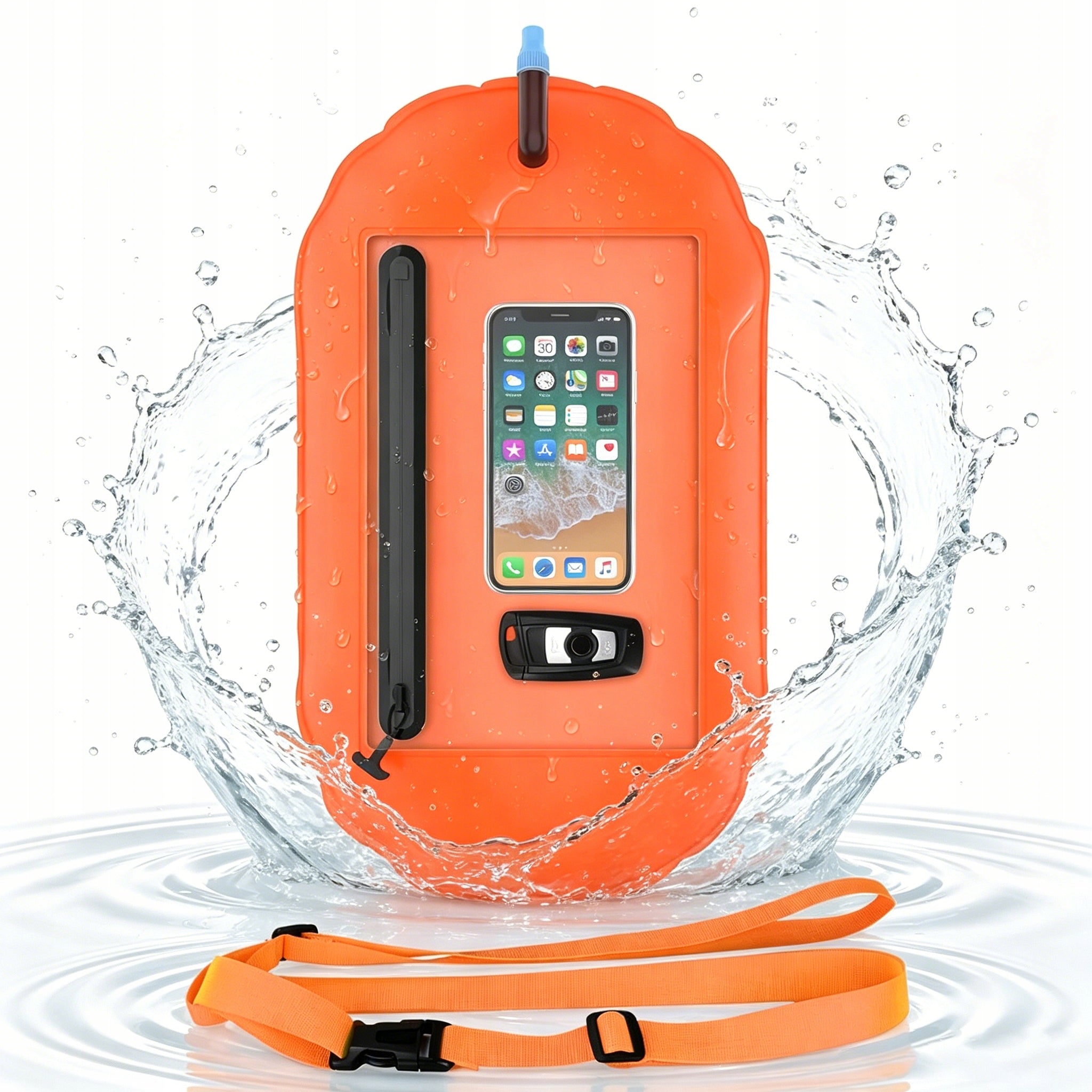 BUOY SAFETY BUOY FOR SWIMMING DRY POCKET INFLATABLE BOARD