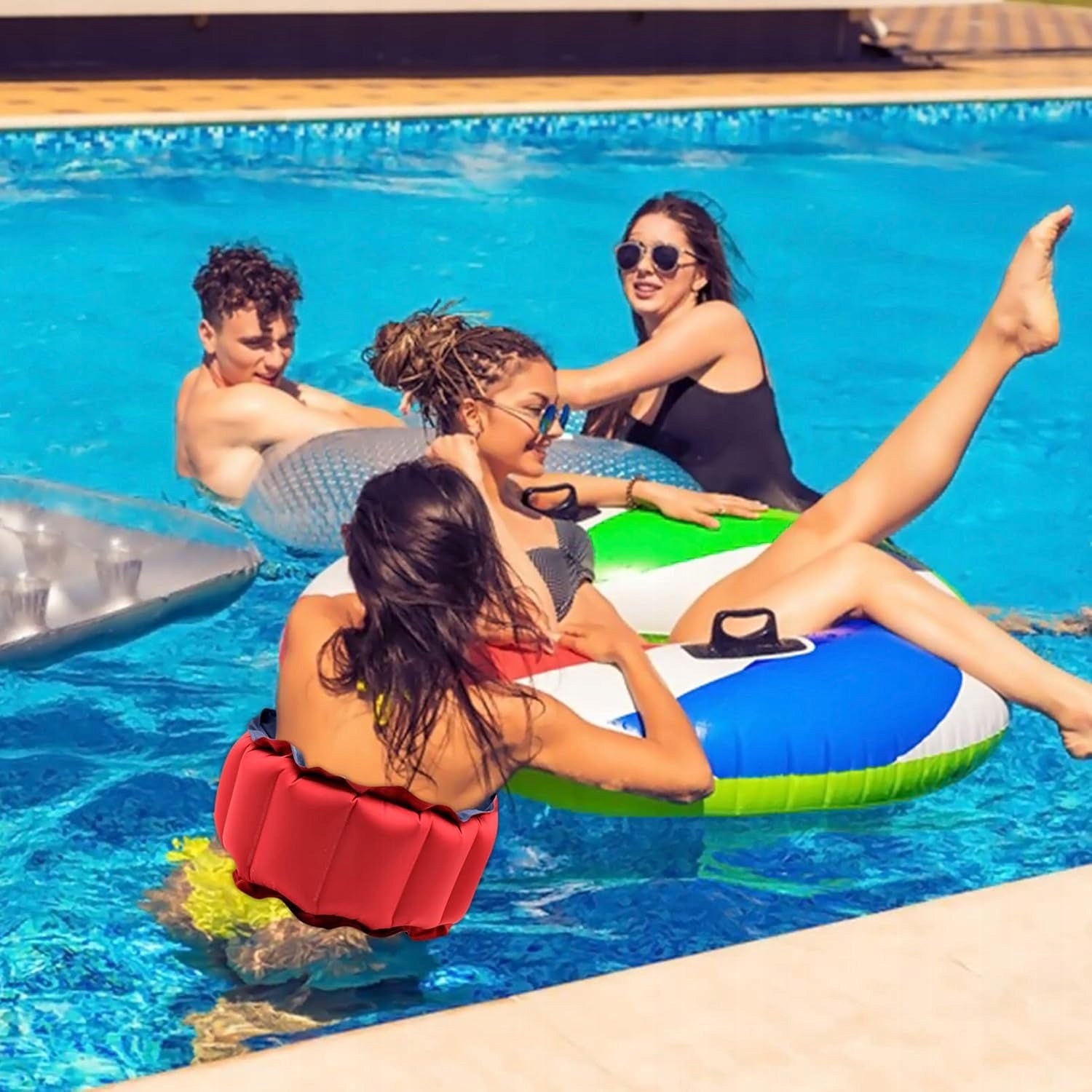 BUOYANCY BELT UNIVERSAL FLOATING BELT 2pcs For children and adults EAN (GTIN) 659814298327