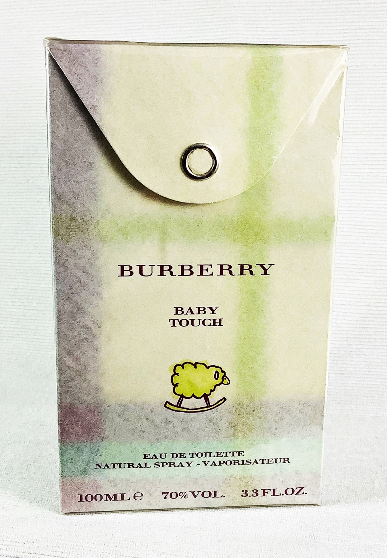 BURBERRY BABY TOUCH 100 ML EAU DE TOILETTE UNIQUE Packaging status original