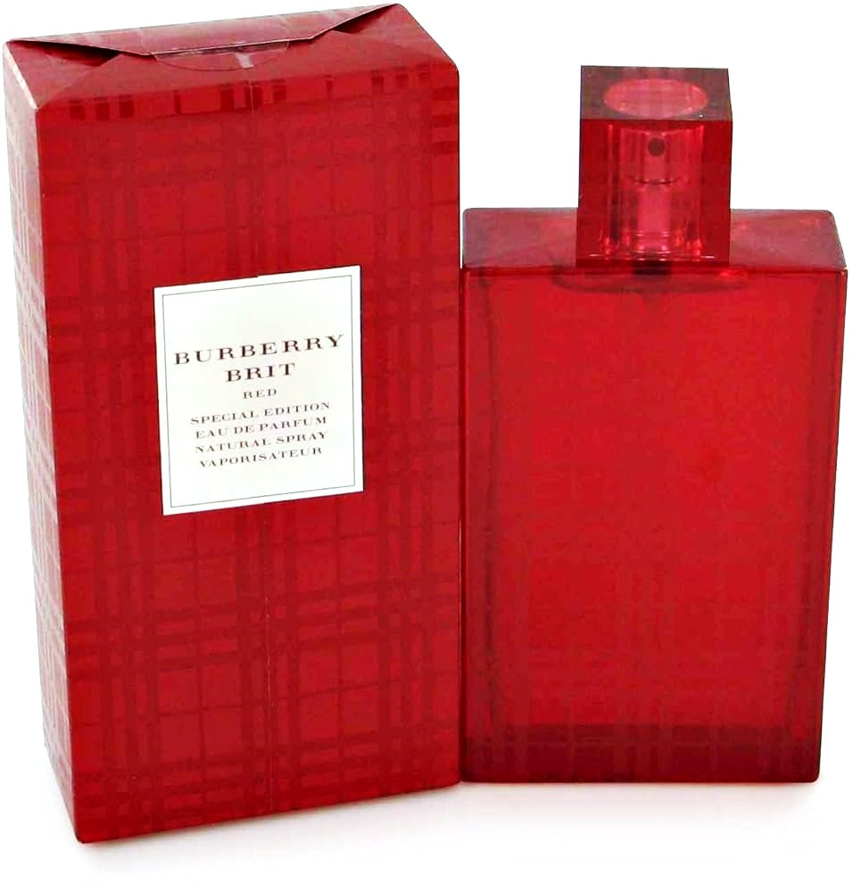 BURBERRY BRIT RED EDITION 100 ML EAU DE PARFUM UNIQUE