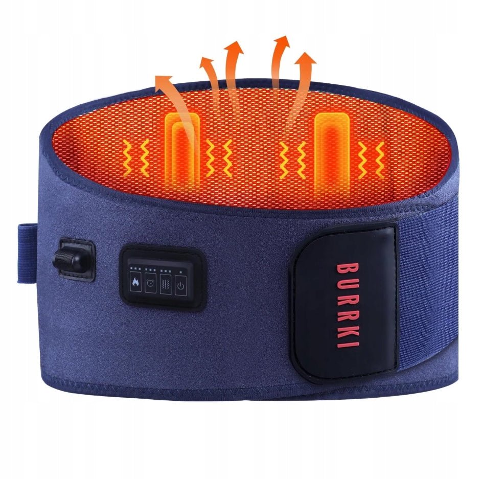 BURRKI Electric Heating Belt for Back Pain Relief