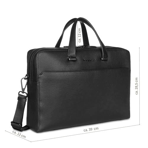 BUSINESS LEATHER BAG WITH LAPTOP COMPARTMENT 17 INCHES FOR MEN Manufacturer code SWC5908151030929