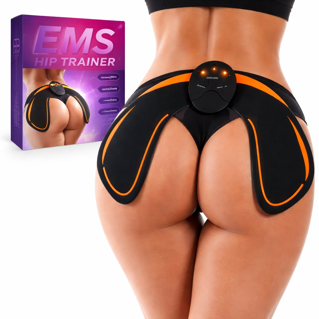 BUTTOCKS MUSCLE ELECTROSTIMULATION - Various massage modes EMS MASSAGER female Manufacturer code EMS_Fit56