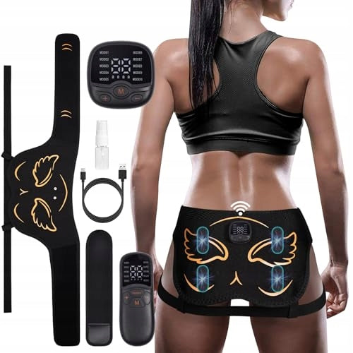 BUTTOCKS TRAINER EMS ELECTROSTIMULATOR 10 MODES FOR WOMEN metal Manufacturer code Bez marki