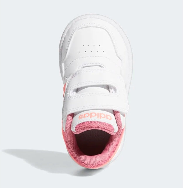 Sportschuhe für Kinder Adidas Hoops 3.0 Jr GW0440, weiß-rosa