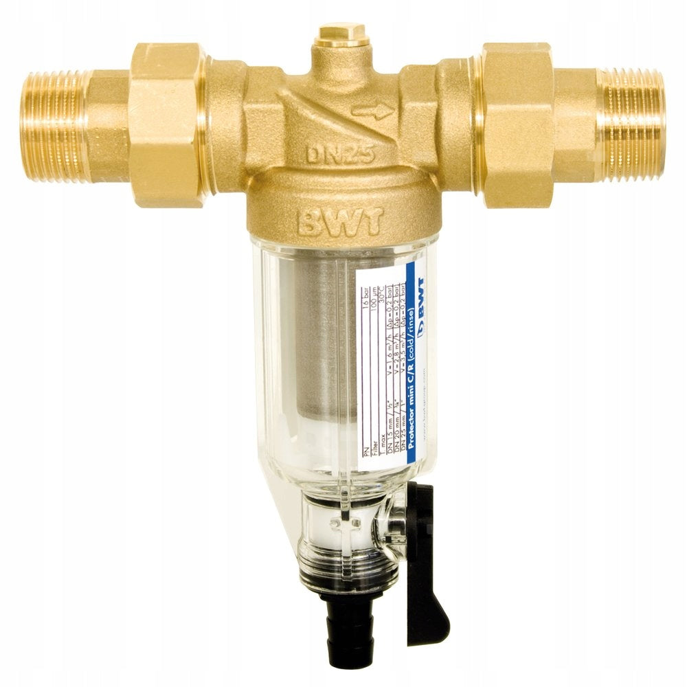 BWT Cold Water Mesh Mechanical Filter Protector mini C/R 1"