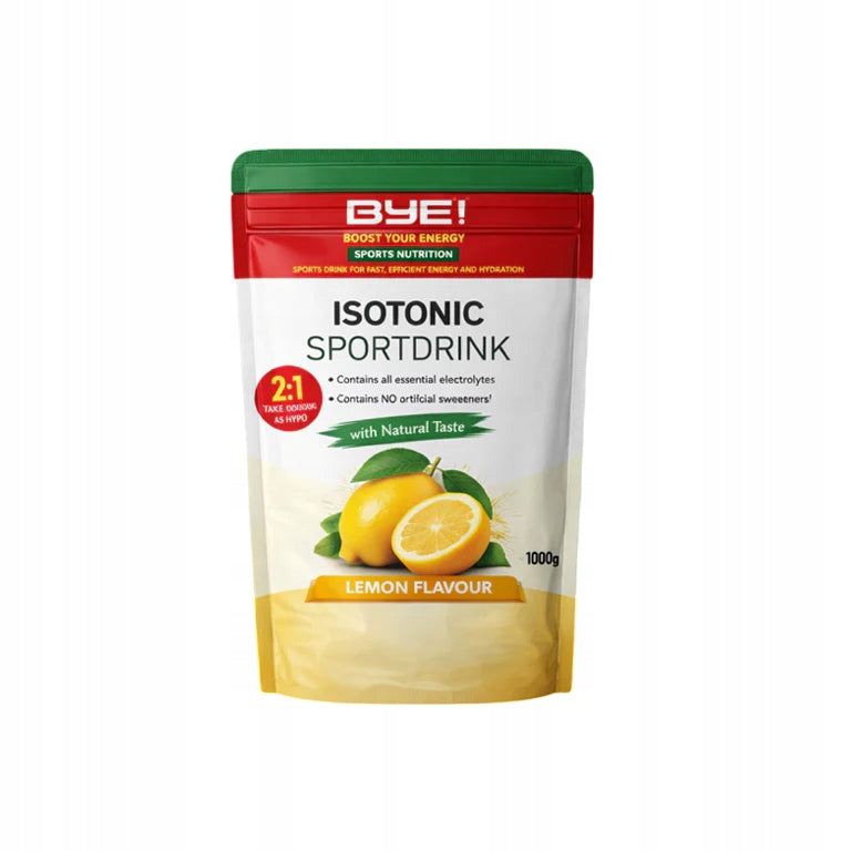 BYE! BYE Isotonik SportDrink, Isotonic powder taste lemon 1kg