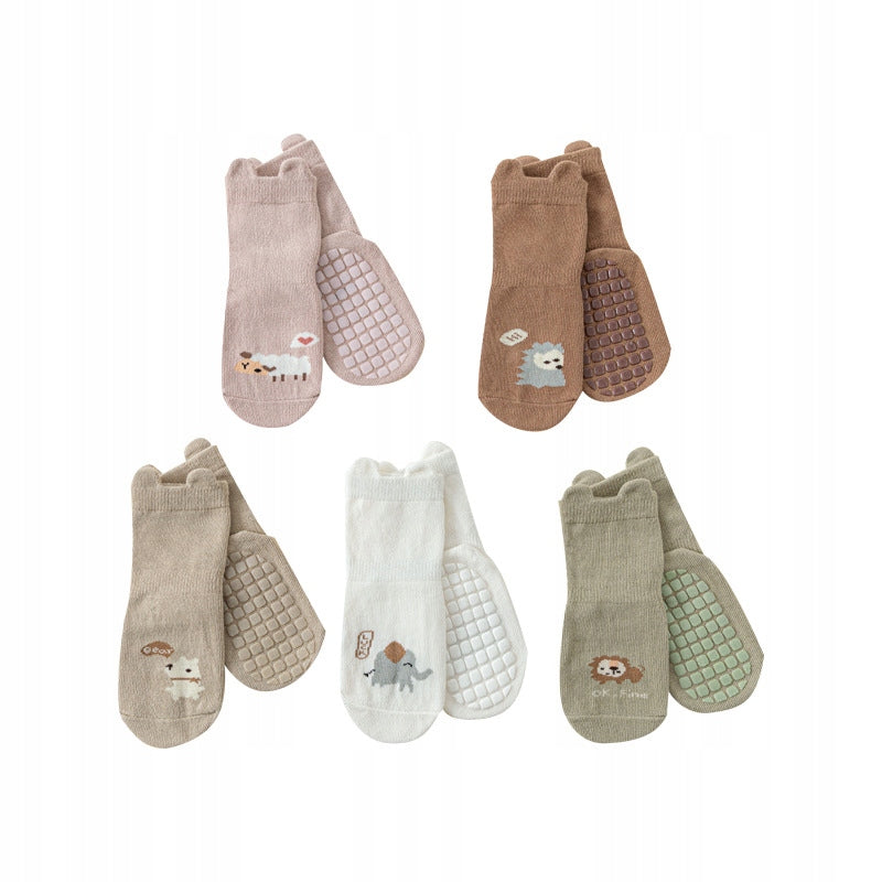 Baby Autumn and Winter Combed Cotton Floor Socks 0Z Medical device no