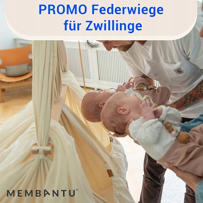 Baby Hammock Twins Double Crib MEMBANTU Brand no brand