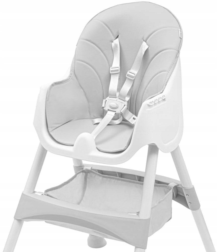 Baby Mix Nora - high chair Color shades of gray and silver
