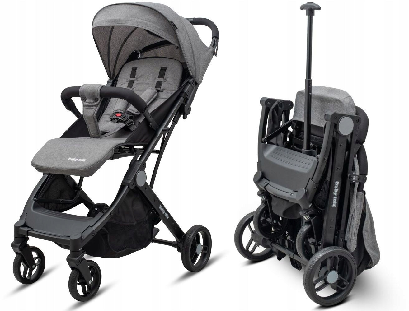 Baby Mix STROLLER BIMELO ULTRA LIGHT GREY