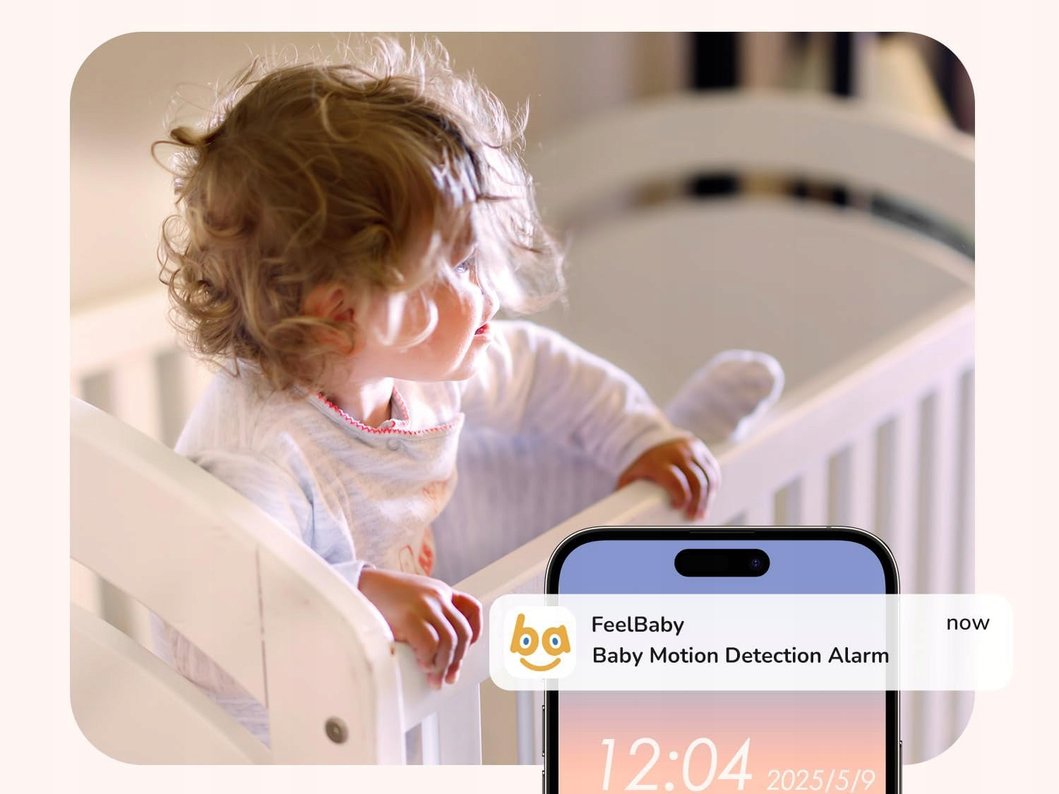 Baby Monitor 2 Cameras 4" WiFi VOX IR Night Baby Monitor Electronic Medical device no