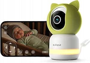 Baby Monitor 2K 360 WiFi AI Camera Night Vision App OutInPut BM400 Packaging status original
