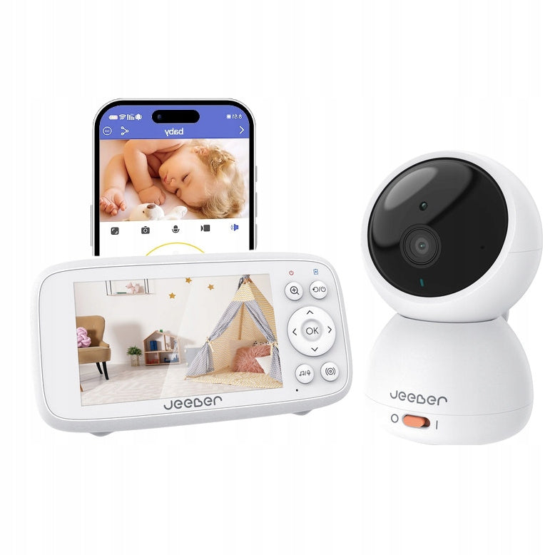 Baby Monitor 4" WiFi Camera 2in1 VOX Night IR Baby Monitor 480P