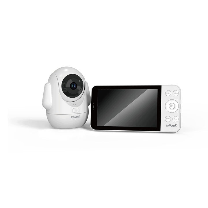 Baby Monitor 5.5'' 2K Camera 4MP WiFi PTZ 355° Baby Monitor