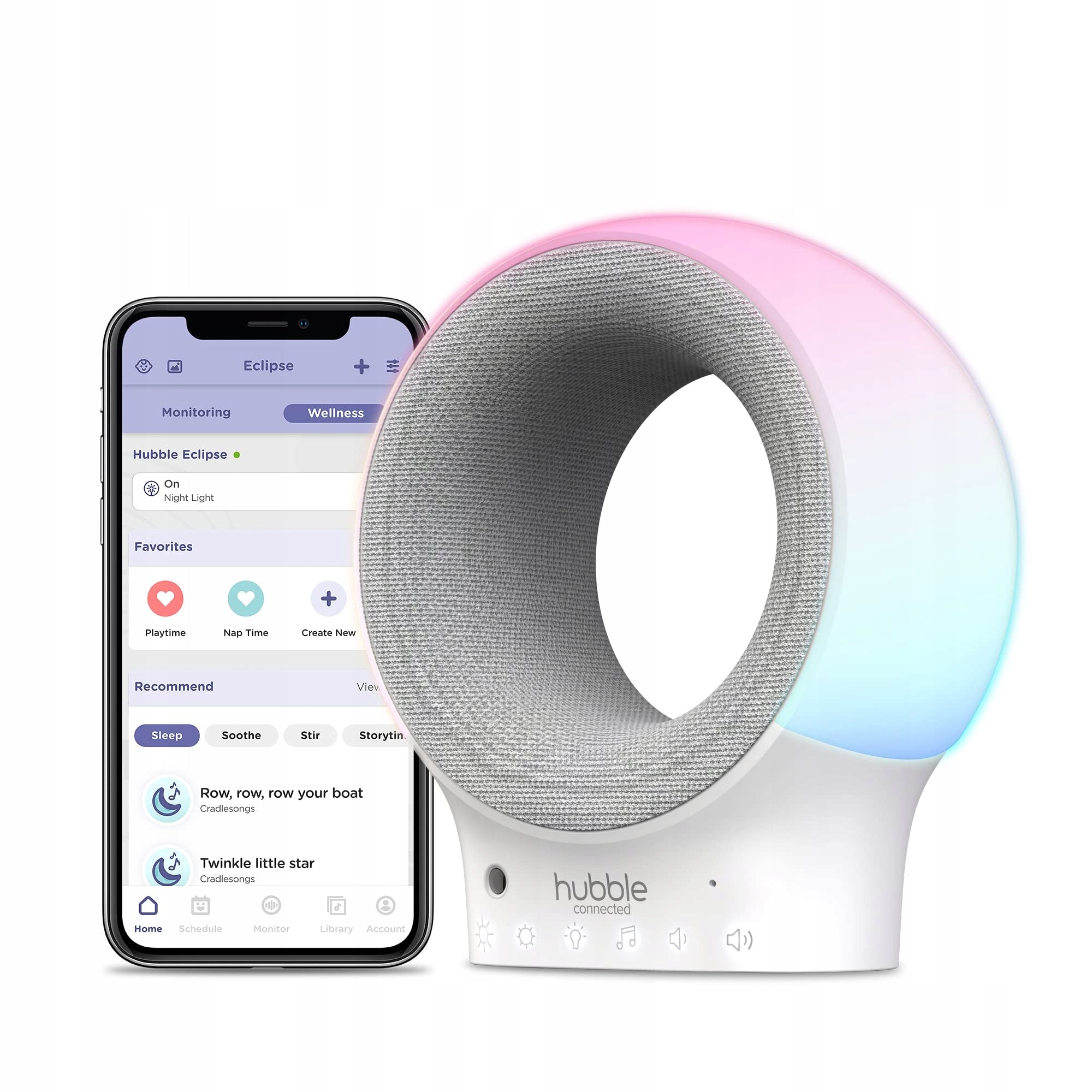 Baby Monitor Electronic Bluetooth Speaker App HUBBLE CLUB