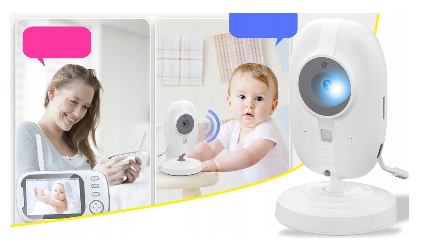 Baby Monitor HD IPS Camera Night Mode Thermometer 2000mAh + FREEBIE Brand no brand