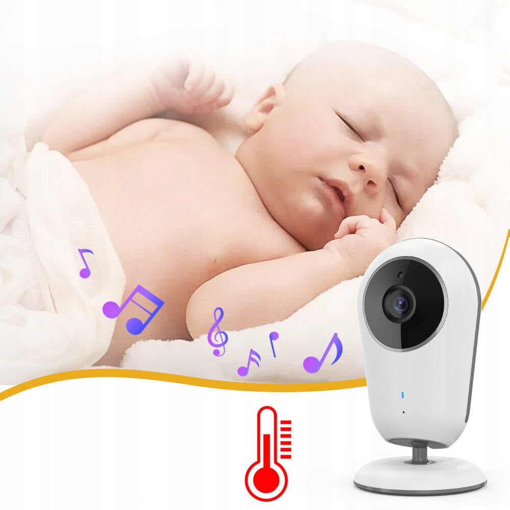 Baby Monitor INOLY Mia - IBM03M Two Way Communication White Medical device no