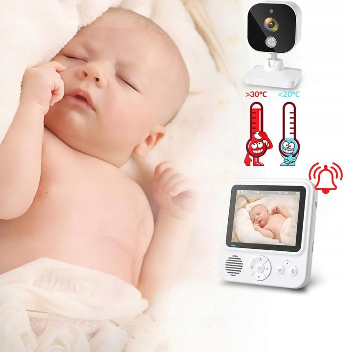 Baby Monitor LCD Live Camera, Night Vision, Microphone