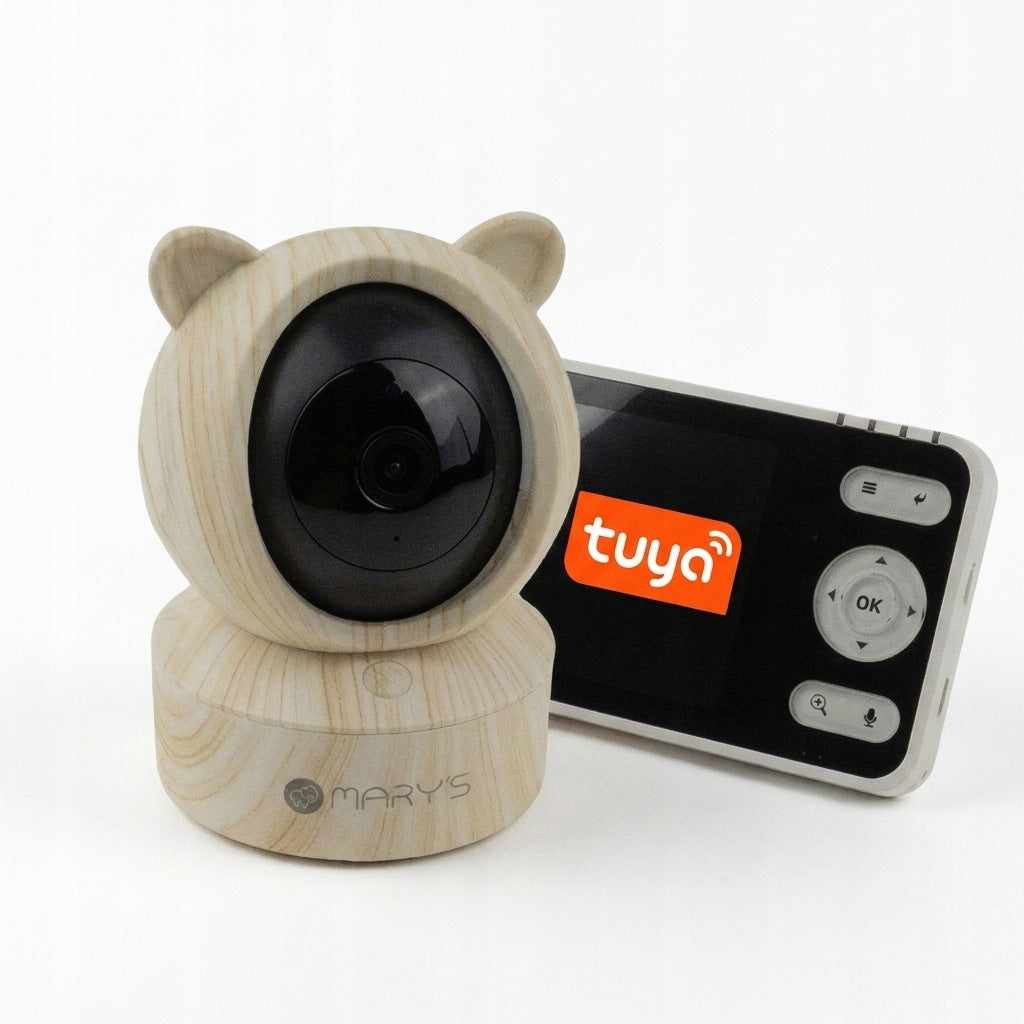 Baby Monitor MARY'S Bear 2in1 Full HD 1080P LCD 110° Camera