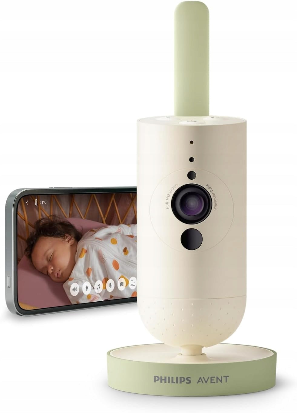 Baby Monitor Philips Avent SCD643/26 Full HD WiFi Camera Beige