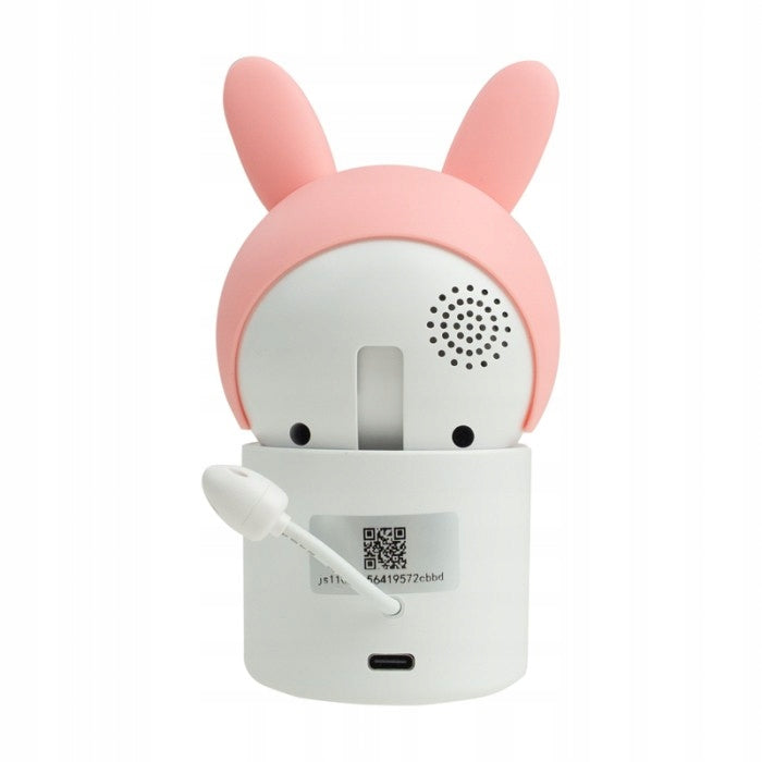 Baby Monitor Rotating Camera Motion Detection WIFI Tuya FULL HD Manufacturer code KAMERA RÓŻOWA KRÓLIK FULL HD