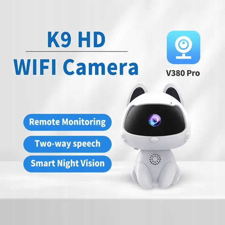 Baby Monitor Rotating Wireless IP Camera Kitten 2MP Smart Wi-Fi Power supply USB