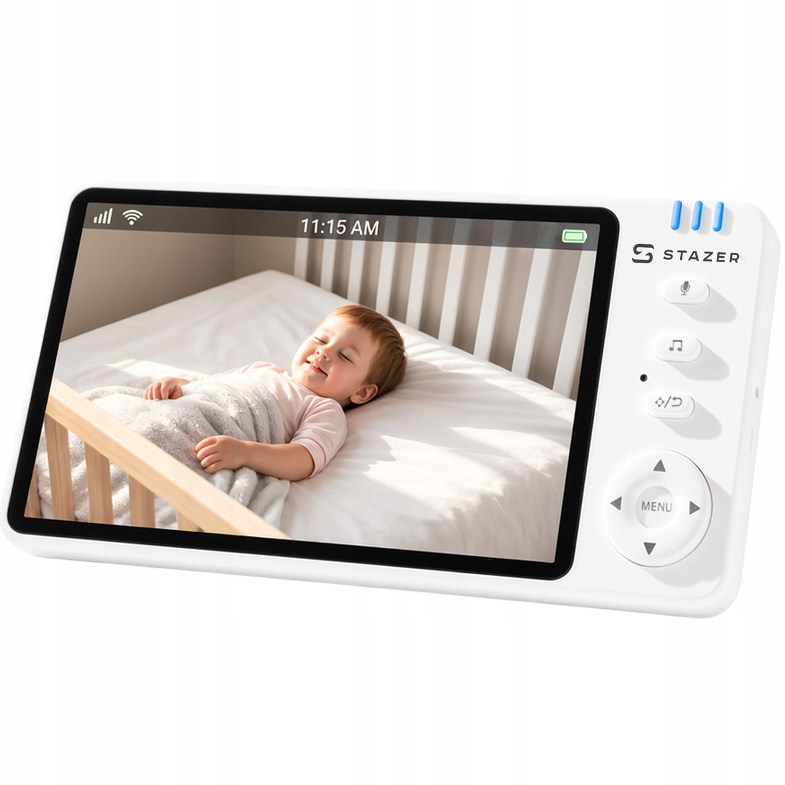 Baby Monitor Smart Live Camera App 2in1 IPS HD 5" Thermometer Kind electronic nanny