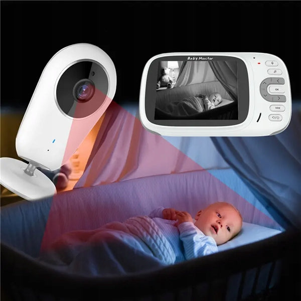 Baby Monitor with Live HD CAMERA Night Mode Wireless Heelly Manufacturer code Urządzenie do monitorowania dzieci, niania
