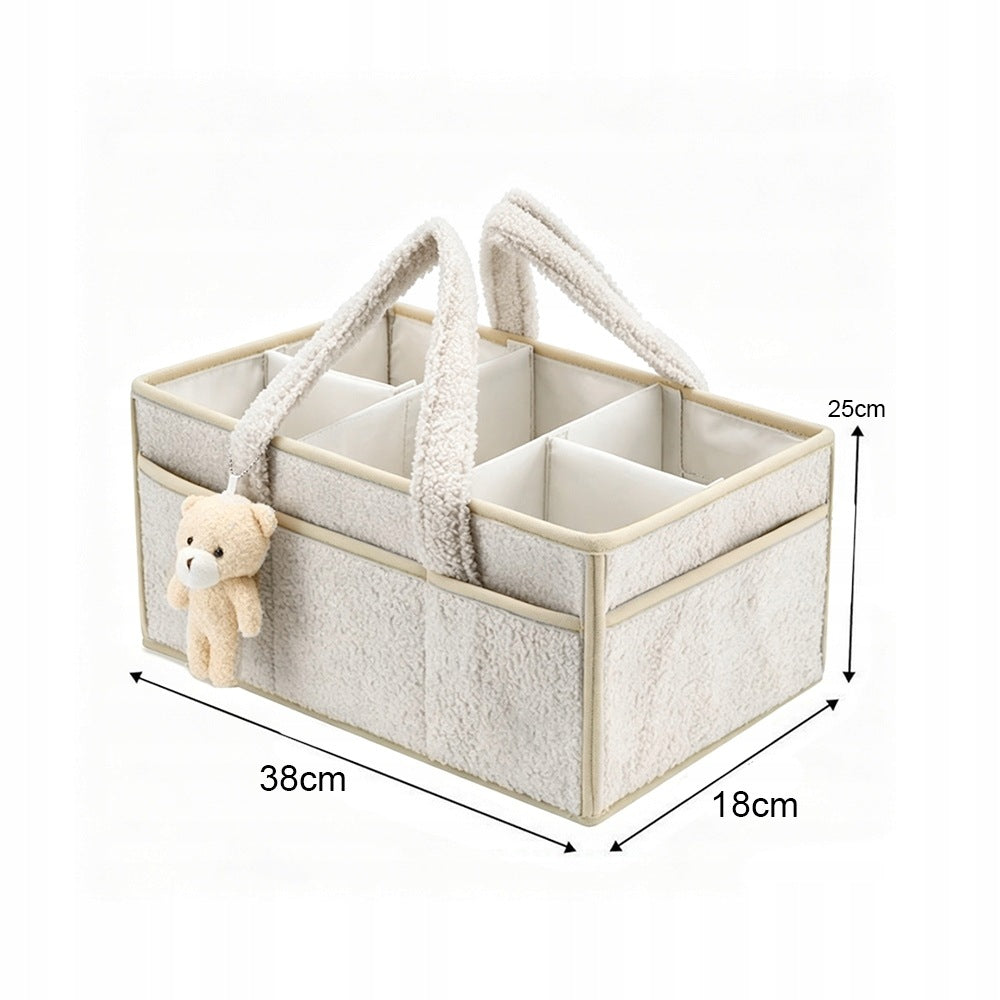 Baby Organizer Bag for Accessories and Diapers Height 25 cm