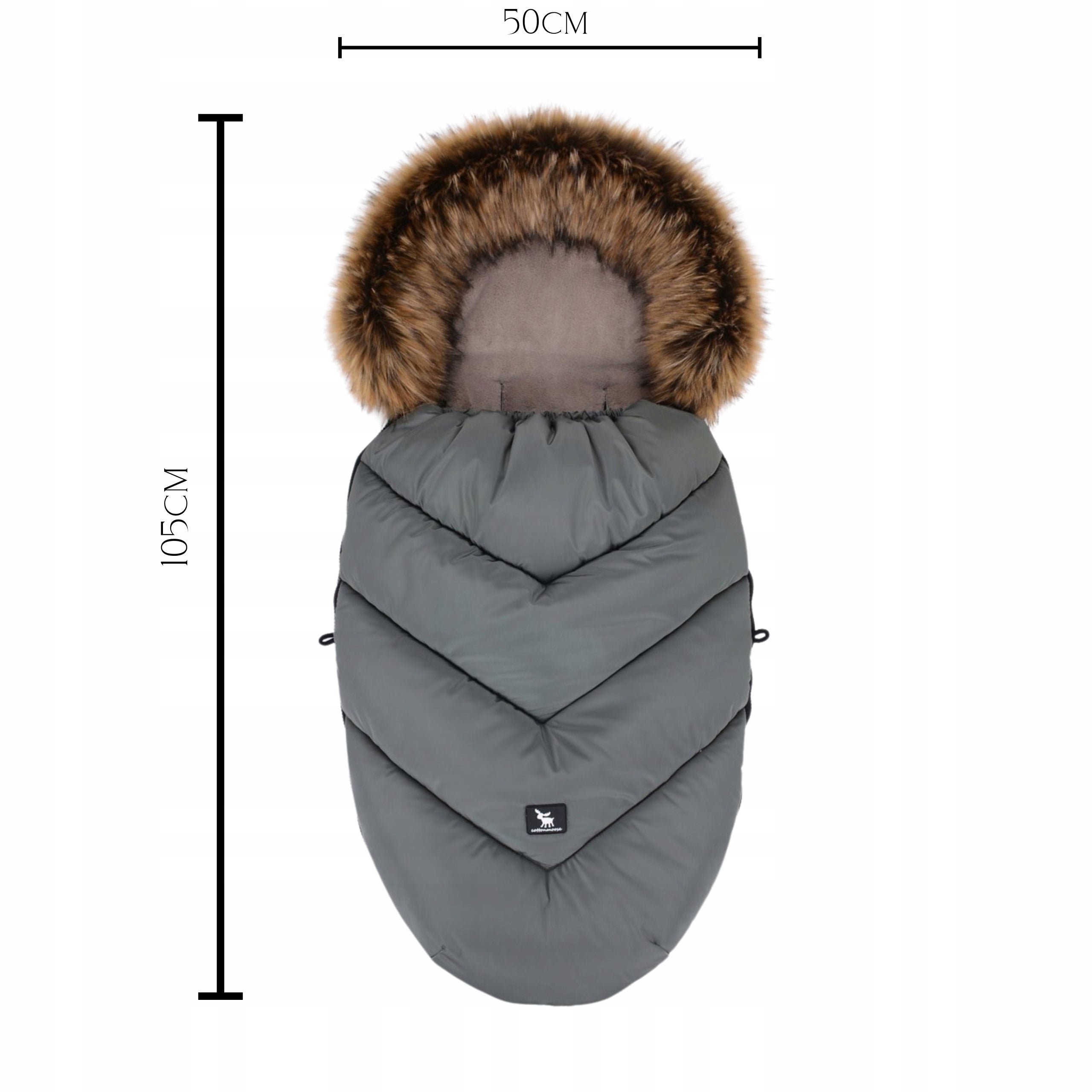 Baby Sleeping Bag for Stroller Gondola Stroller Sled CottonMoose 105cm Brand CottonMoose