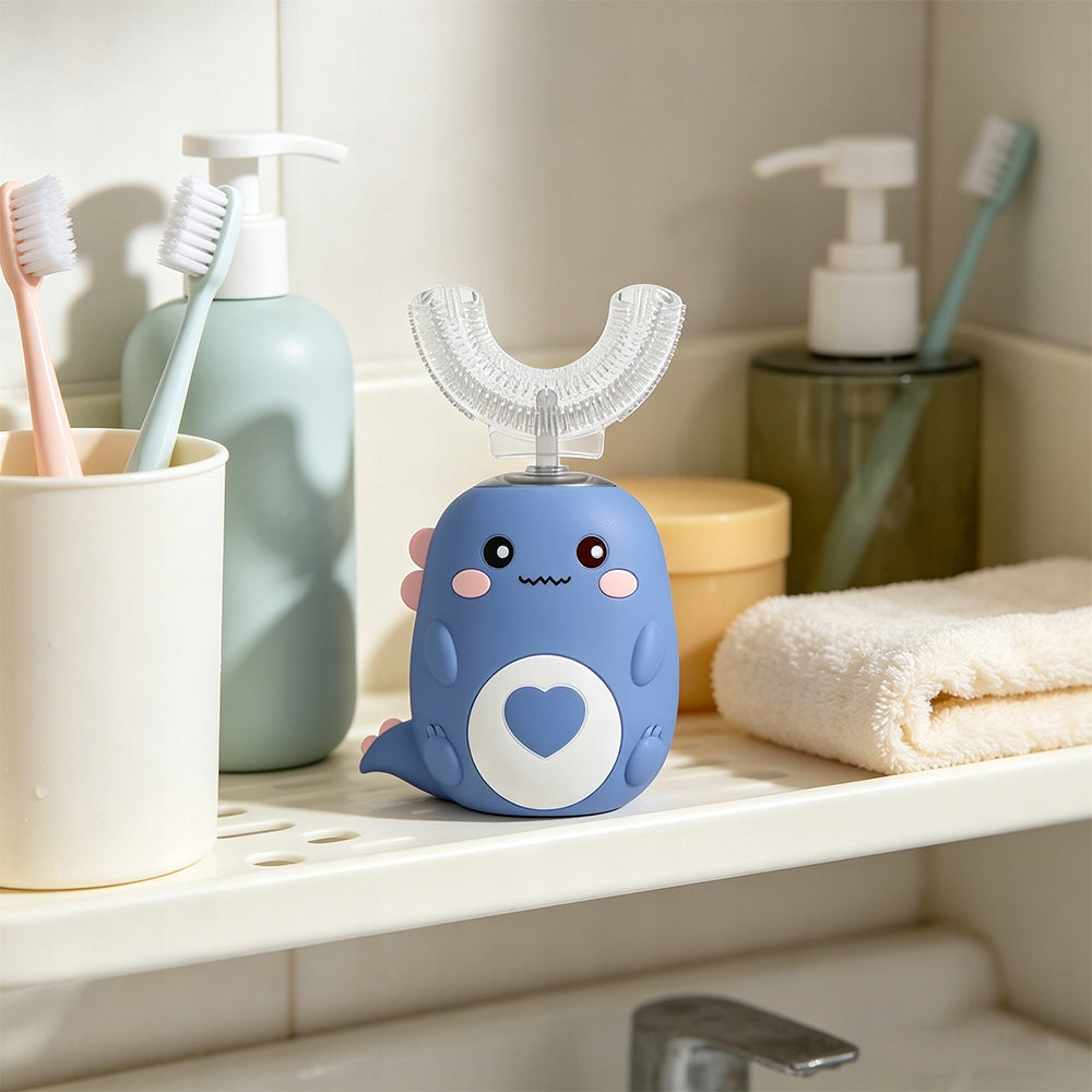 Baby Sonic Toothbrush Brush 360 U-shape BLUE Manufacturer code NJFGHJTY