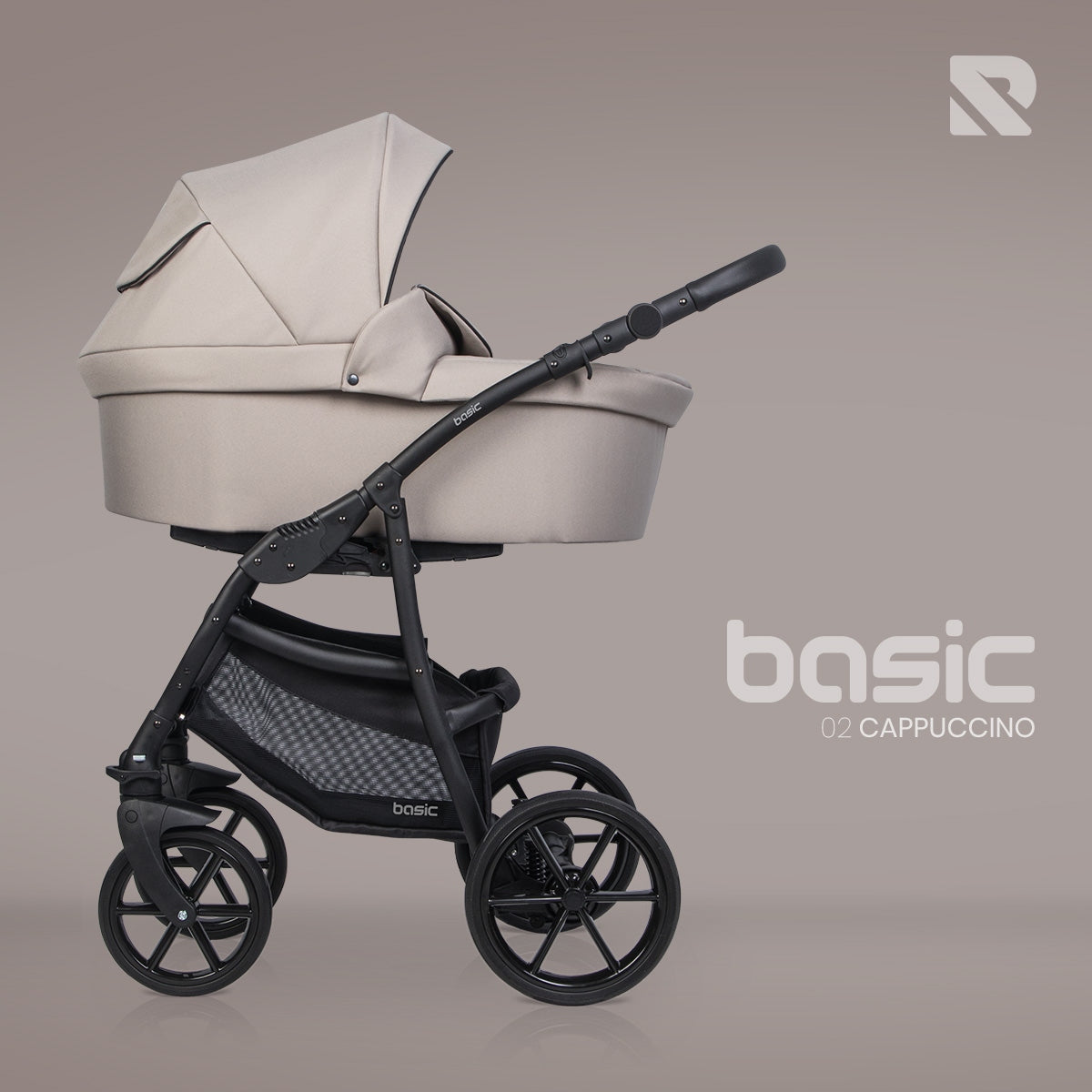Baby Stroller 2in1 Riko BASIC Safe Footrest Adjustment Set with Bag Brand RIKO