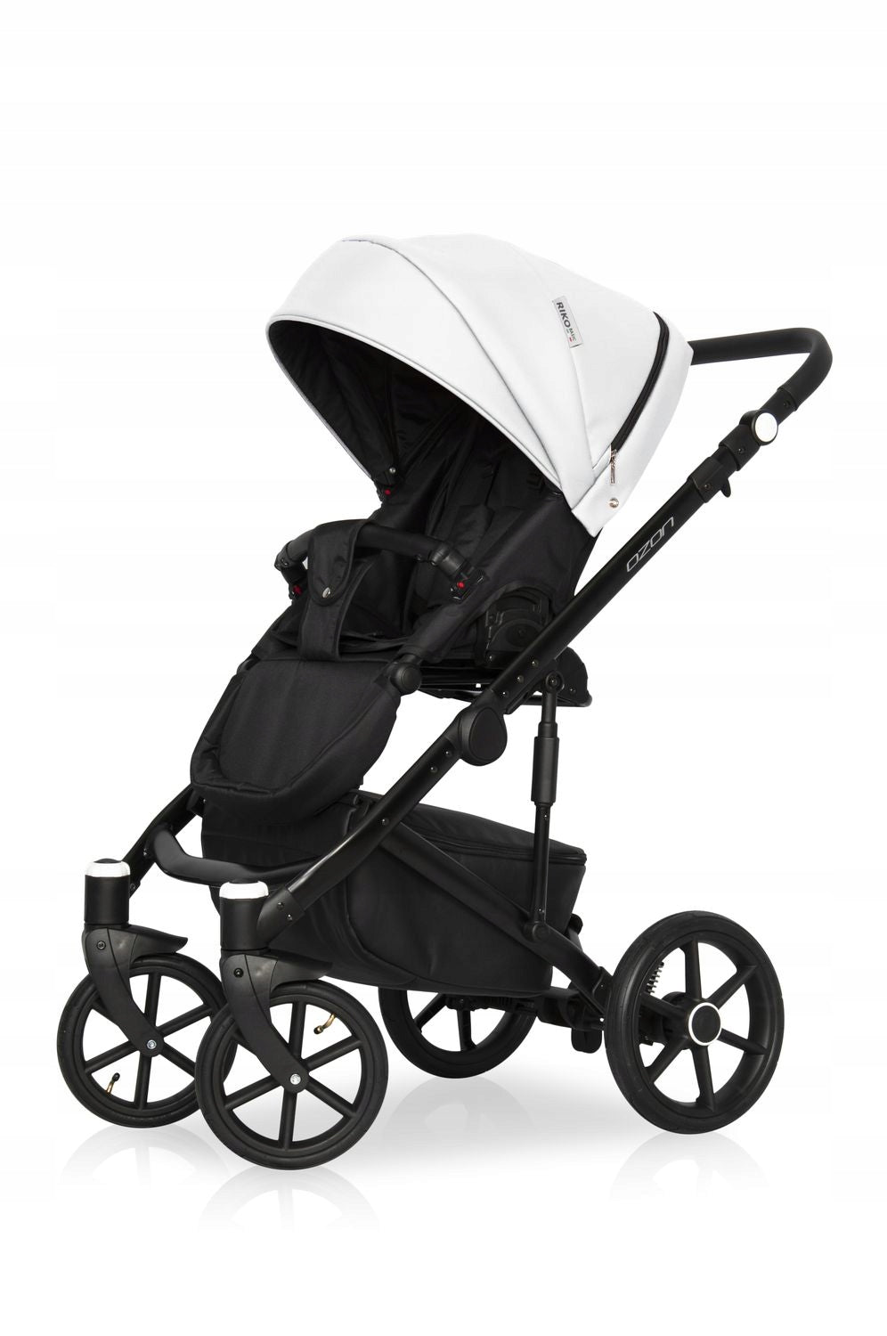 Baby Stroller 2in1 Riko Basic Ozone 07 Cream SET XXL Brand RIKO