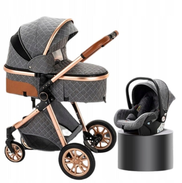 Baby Stroller 3in1 Gondola - Stroller - Carrier - Car Seat