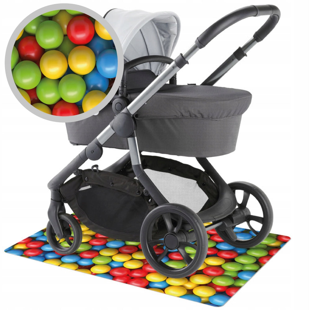 Baby Stroller Mats 100x 70cm Floor Protection