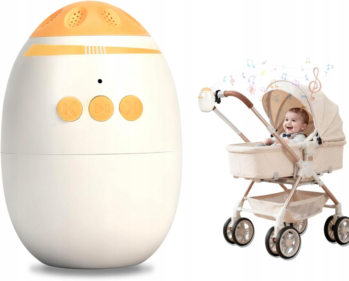 Baby Stroller Rocker, Vibrating Baby Sleep Soothe ,For Strollers and Cribs