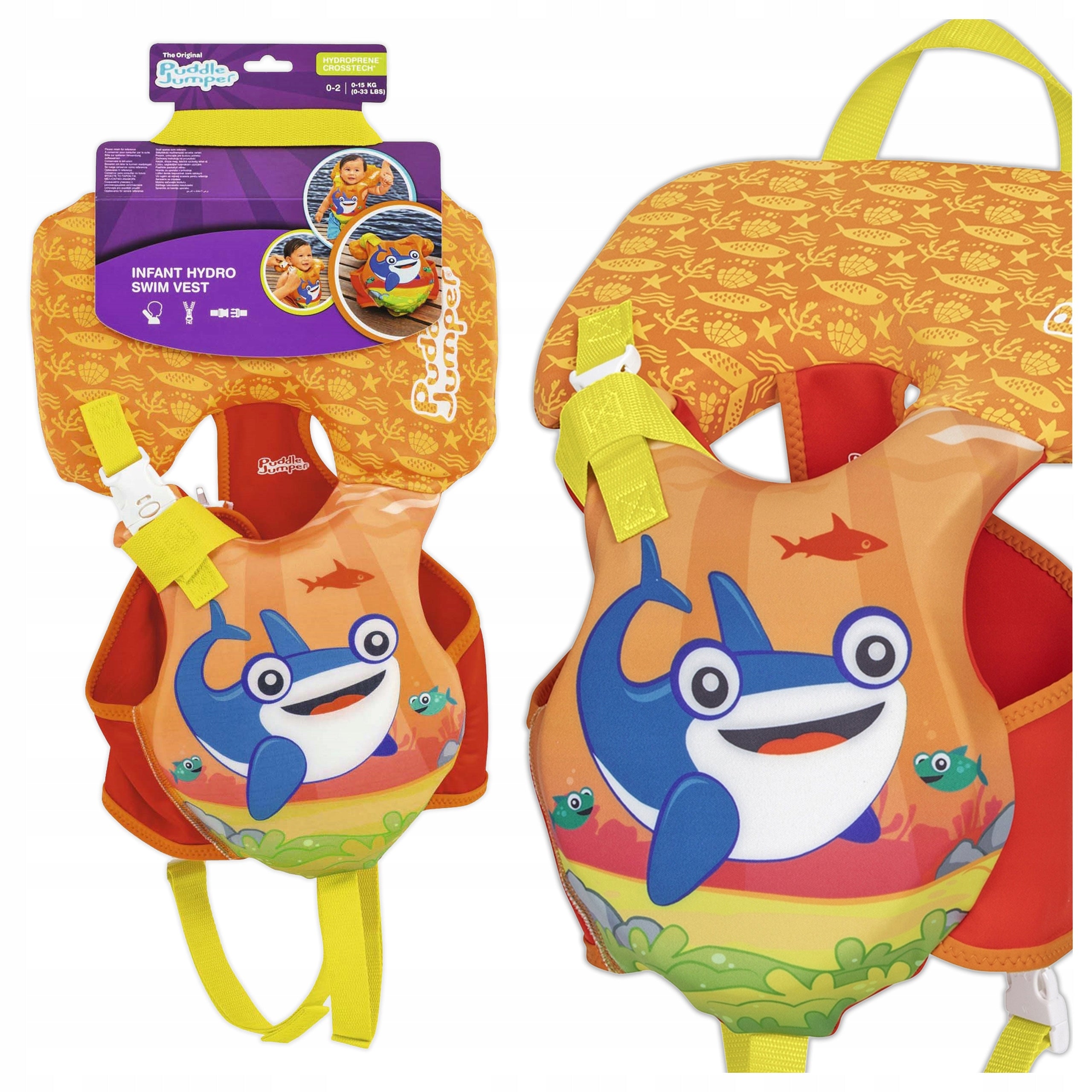 Baby Swimming Vest 0-2 Years Headrest Bestway Packaging status original