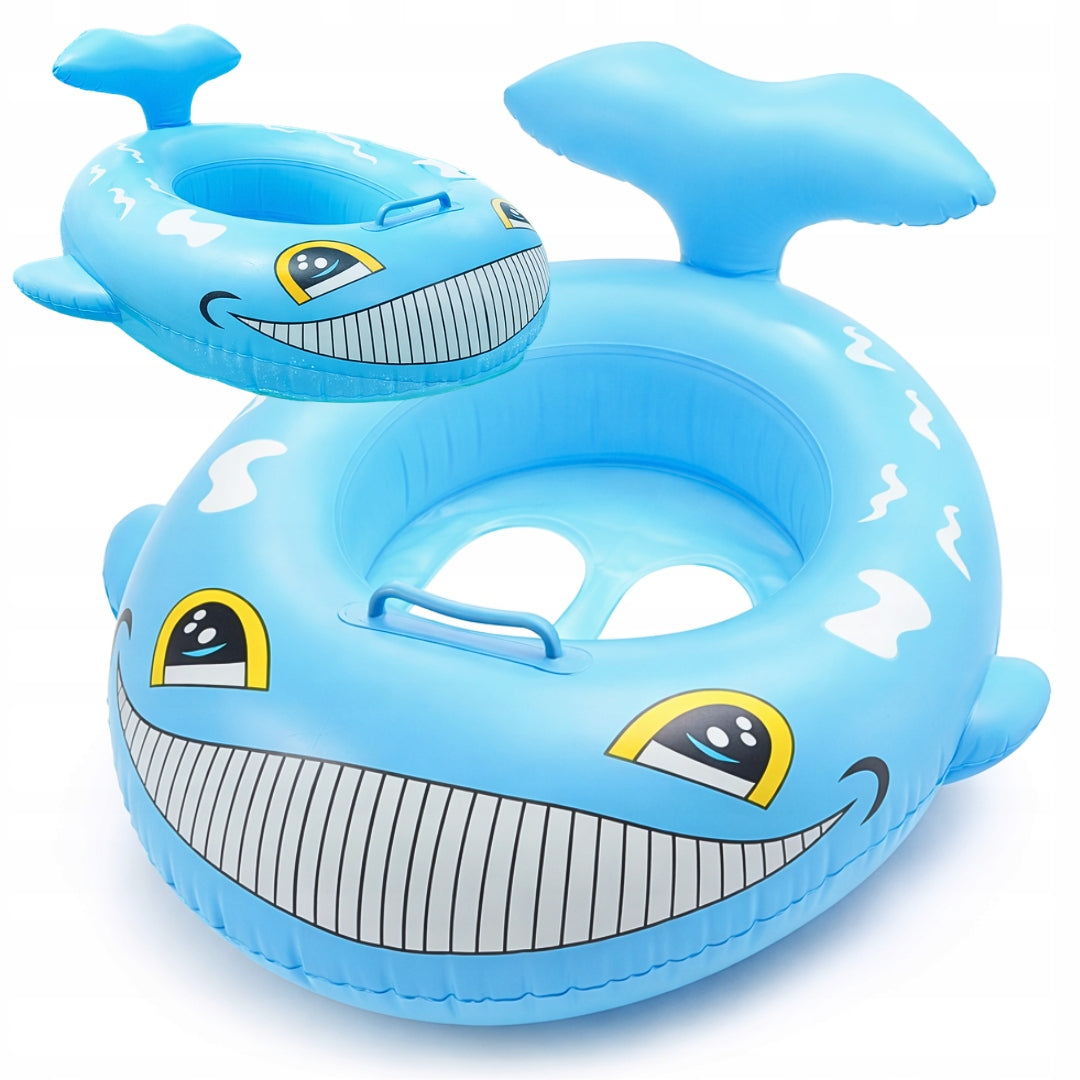 Baby Swimming Wheel Infants SEAT HANDLE Shark WHALE Packaging status original