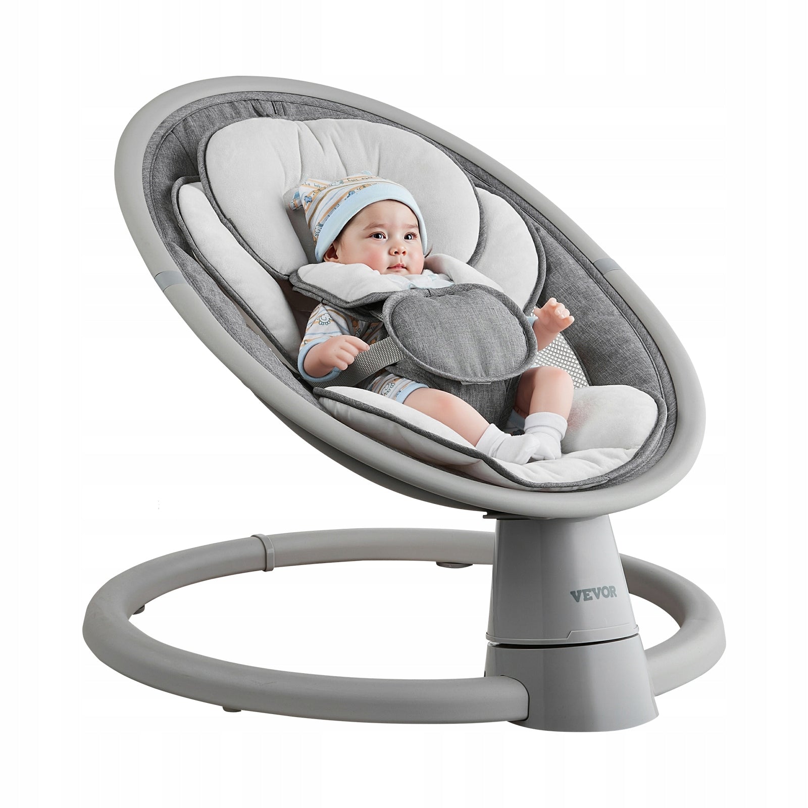 Baby Swing for Infants 5 Speeds Remote Control Bluetooth Lullabies Cushion EAN (GTIN) 197988645719