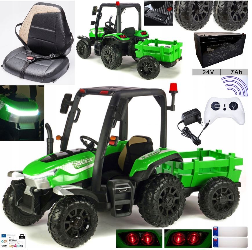 Baby Tractor Battery 24V Power 400WAT EVA Wheel