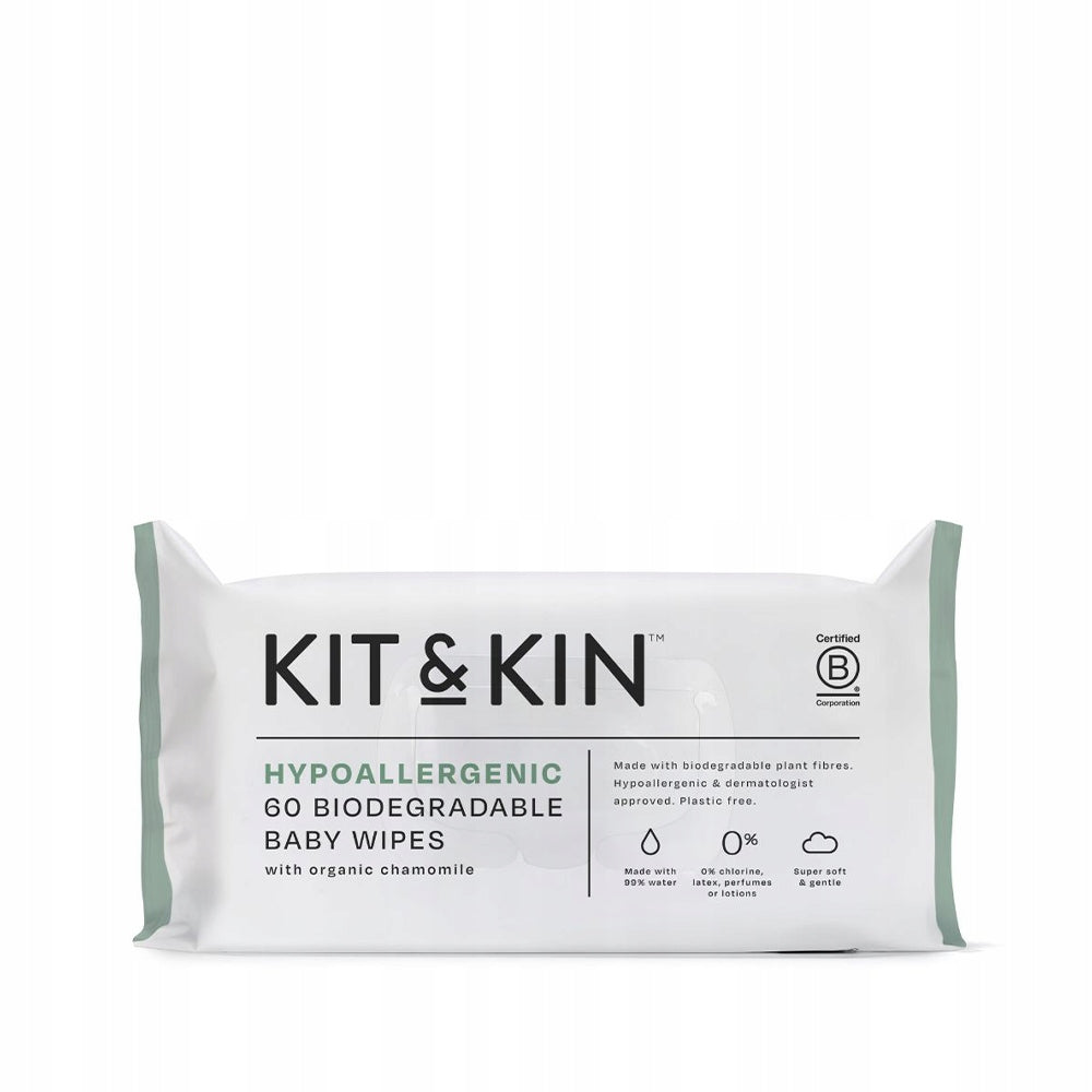 Baby Wipes 99% Water Hypoallergenic Kit&Kin, 4x60pcs Medical device no