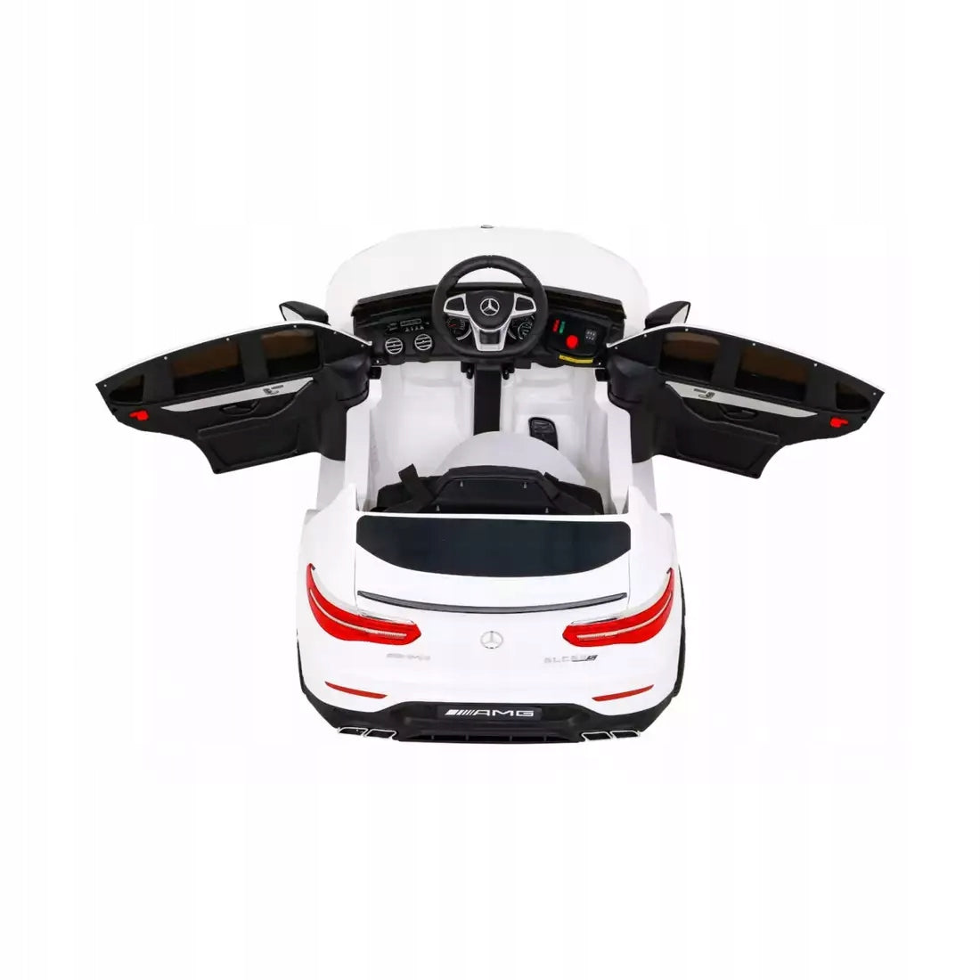 Baby car Mercedes GLC63S White 4x4 Vehicle width 73 cm